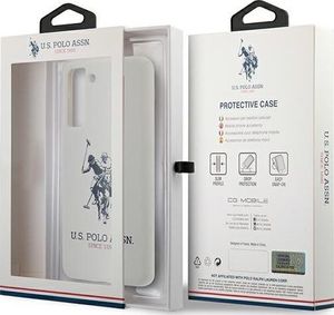 U.S. Polo US Polo USHCS21MSLHRWH S21+ G996 biały/white Silicone Logo 8