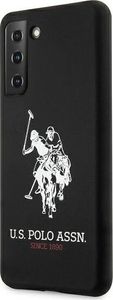 US POLO US Polo USHCS21SSLHRBK S21 G991 czarny/black Silicone Logo 2