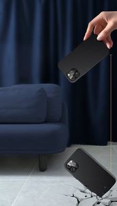 Baseus Baseus Magnetic Leather Case etui ze skóry ekologicznej z magnetycznym uchwytem iPhone 12 Pro / iPhone 12 niebieski (kompatybilny z MagSafe) 16