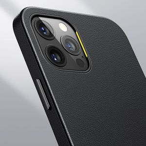 Baseus Baseus Magnetic Leather Case etui ze skóry ekologicznej z magnetycznym uchwytem iPhone 12 Pro / iPhone 12 niebieski (kompatybilny z MagSafe) 18