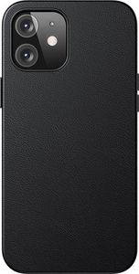 Baseus Baseus Magnetic Leather Case etui ze skóry ekologicznej z magnetycznym uchwytem iPhone 12 mini czarny (kompatybilny z MagSafe) 4