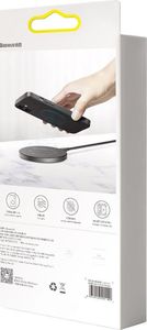 Baseus Baseus Magnetic Leather Case etui ze skóry ekologicznej z magnetycznym uchwytem iPhone 12 mini czarny (kompatybilny z MagSafe) 6