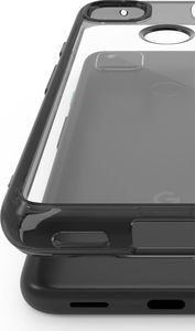 Ringke Ringke Fusion etui pokrowiec z żelową ramką Google Pixel 4A szary (FSGG0019) 2