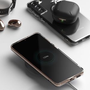 Ringke Ringke Air ultracienkie żelowe etui pokrowiec Samsung Galaxy S21 5G przezroczysty (ARSG0037) 6