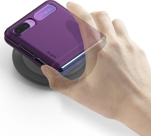 Ringke Ringke Slim ultracienkie etui pokrowiec Samsung Galaxy Z Flip półprzezroczysty (SLSG0046) 12