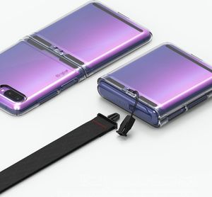 Ringke Ringke Slim ultracienkie etui pokrowiec Samsung Galaxy Z Flip półprzezroczysty (SLSG0046) 6