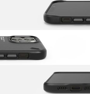 Ringke Ringke Onyx Design wytrzymałe etui pokrowiec iPhone 12 Pro Max czarny (Paint) (OXAP0046) 8