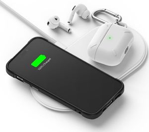 Ringke Ringke Fusion X2 pancerne etui pokrowiec z żelową ramką iPhone 12 Pro / iPhone 12 czarny (FUAP0026) 6