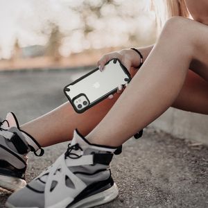 Ringke Ringke Fusion X2 pancerne etui pokrowiec z żelową ramką iPhone 12 Pro / iPhone 12 czarny (FUAP0026) 9