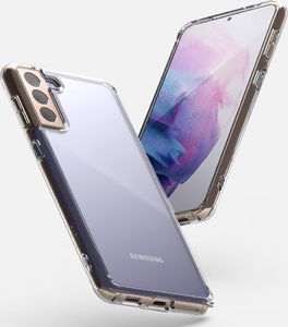 Ringke Ringke Fusion etui pokrowiec z żelową ramką Samsung Galaxy S21 5G szary (FSSG0093) 4