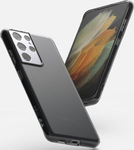 Ringke Ringke Air ultracienkie żelowe etui pokrowiec Samsung Galaxy S21 Ultra 5G przezroczysty (ARSG0039) 3