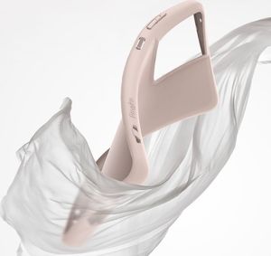 Ringke Ringke Air S ultracienkie żelowe etui pokrowiec Samsung Galaxy S21 Ultra 5G różowy (ADSG0035) 3