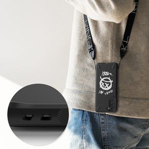 Ringke Ringke Onyx Design wytrzymałe etui pokrowiec Samsung Galaxy S21+ 5G (S21 Plus 5G) czarny (Graffiti) (OXAP0055) 7