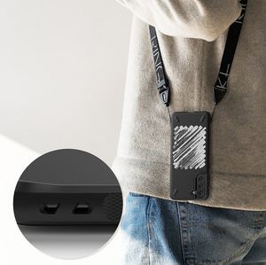 Ringke Ringke Onyx Design wytrzymałe etui pokrowiec Samsung Galaxy S21+ 5G (S21 Plus 5G) czarny (X) (OXAP0056) 7