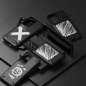 Ringke Ringke Onyx Design wytrzymałe etui pokrowiec Samsung Galaxy S21 Ultra 5G czarny (X) (OXAP0059) 5