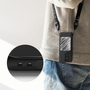 Ringke Ringke Onyx Design wytrzymałe etui pokrowiec Samsung Galaxy S21 Ultra 5G czarny (X) (OXAP0059) 6