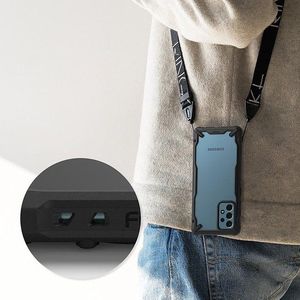 Ringke Ringke Fusion X etui pancerny pokrowiec z ramką Samsung Galaxy A52 5G czarny (FUSG0069) 6