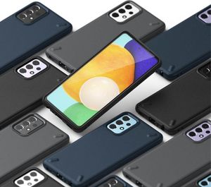 Ringke Ringke Onyx wytrzymałe etui pokrowiec Samsung Galaxy A52 5G granatowy (OXSG0036) 6