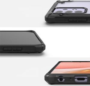 Ringke Ringke Fusion X etui pancerny pokrowiec z ramką Samsung Galaxy A72 5G czarny (FUSG0070) 2