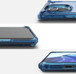 Ringke Ringke Fusion X etui pancerny pokrowiec z ramką Xiaomi Mi 11 niebieski (FXXI0031) 2