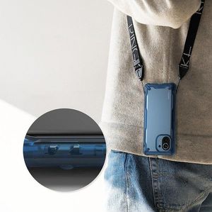 Ringke Ringke Fusion X etui pancerny pokrowiec z ramką Xiaomi Mi 11 niebieski (FXXI0031) 4