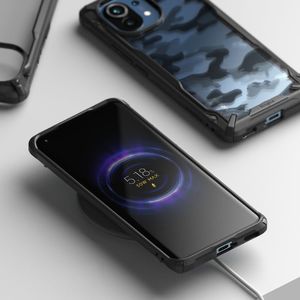 Ringke Ringke Fusion X etui pancerny pokrowiec z ramką Xiaomi Mi 11 niebieski (FXXI0031) 5