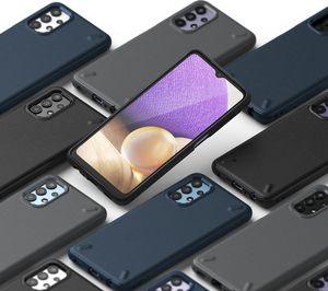 Ringke Ringke Onyx wytrzymałe etui pokrowiec Samsung Galaxy A32 5G czarny (OXSG0040) 6