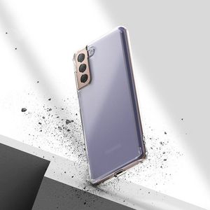 Ringke Ringke Fusion etui pokrowiec z żelową ramką Samsung Galaxy S21+ 5G (S21 Plus 5G) szary (FSSG0094) 4