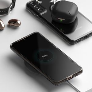 Ringke Ringke Fusion Matte etui pokrowiec z żelową ramką Samsung Galaxy S21+ 5G (S21 Plus 5G) przezroczysty (FMSG0009) 3