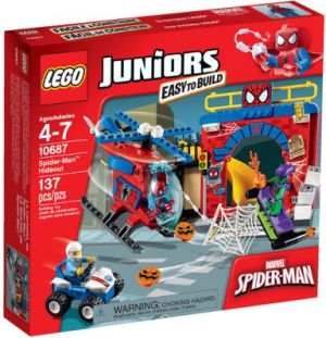 LEGO LEGO Juniors Kryjówka Spiderman - 10687 1
