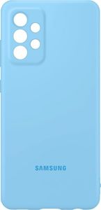 Samsung Etui Silicone Cover Galaxy A52 5G niebieskie (EF-PA525TLEGWW) 4