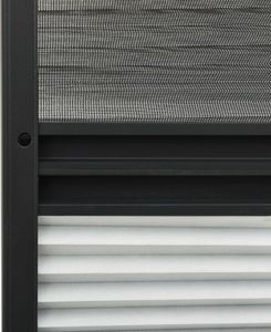 vidaXL Plisowana moskitiera okienna z roletą, aluminium, 80x120 cm 6