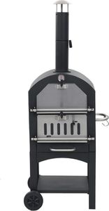 vidaXL Piec do pizzy z kamieniem z gliny ogniotrwałej 2