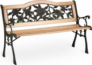 Sofotel Ławka parkowa z oparciem 123,5 x 74 x 48 cm Gardi Rose 3