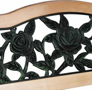 Sofotel Ławka parkowa z oparciem 123,5 x 74 x 48 cm Gardi Rose 8