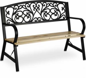 Sofotel Ławka ogrodowa z oparciem 122 x 88,5 x 55,5 cm Sofotel Ivy 2