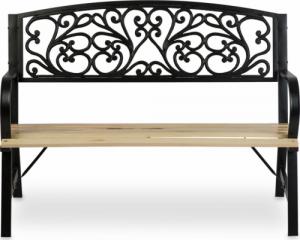 Sofotel Ławka ogrodowa z oparciem 122 x 88,5 x 55,5 cm Sofotel Ivy 4