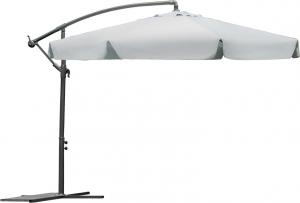 Plonos Parasol ogrodowy składany 6 segmentów Szary 350 cm 5