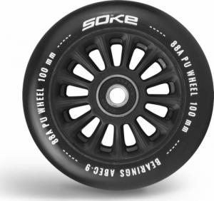 Soke Kółka do hulajnogi W100 mm czarne 2 szt. 2