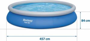 Bestway Basen rozporowy Fast Set 457cm 17w1 (57313) 5
