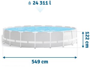 Intex Basen stelażowy 549cm 18w1 (26732) 3