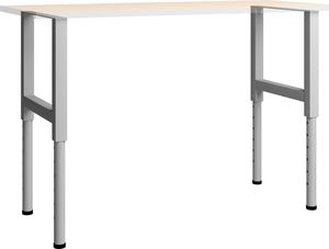 vidaXL Regulowane ramy stołu roboczego, 2 szt., metal, 55x(69-95,5) cm 2