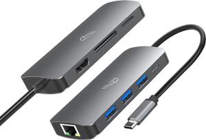 Stacja/replikator Media-Tech USB-C (MT5044) 4