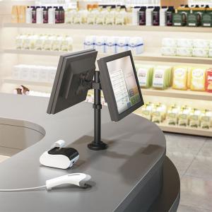 LogiLink Uchwyt biurkowy na 2 monitory 17" - 32" (BP0109) 3