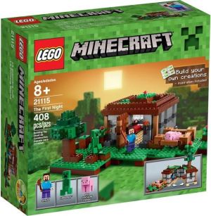 LEGO Minecraft Pierwsza Noc 21115 2