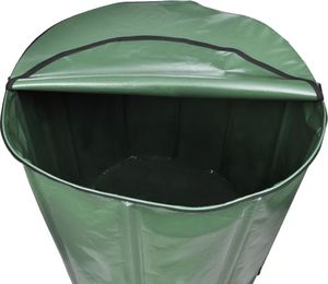 vidaXL Składany zbiornik deszczówkę z kranikiem 750 l zielony 3