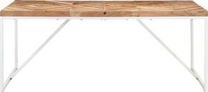 vidaXL Stół jadalniany, 180 x 90 x 76 cm, lite drewno akacjowe i mango 2