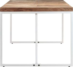 vidaXL Stół jadalniany, 180 x 90 x 76 cm, lite drewno akacjowe i mango 3
