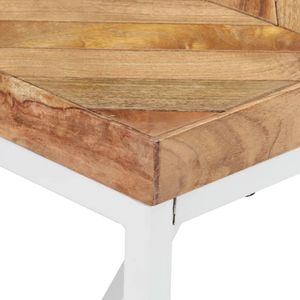vidaXL Stół jadalniany, 180 x 90 x 76 cm, lite drewno akacjowe i mango 5