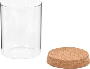 vidaXL Szklane słoje z korkową pokrywką, 6 szt., 650 ml 4